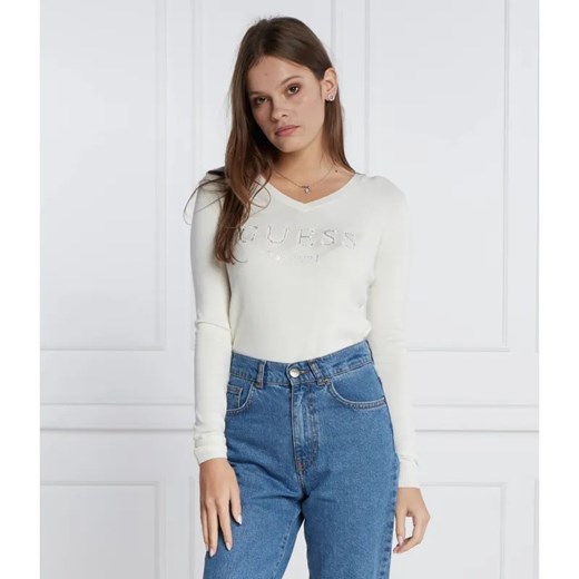 GUESS Sweter | Slim Fit ze sklepu Gomez Fashion Store w kategorii Swetry damskie - zdjęcie 184975373