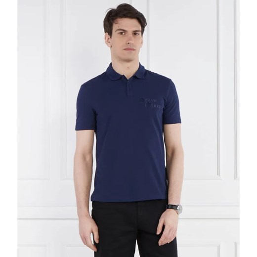 Armani Exchange Polo | Regular Fit ze sklepu Gomez Fashion Store w kategorii T-shirty męskie - zdjęcie 184975420