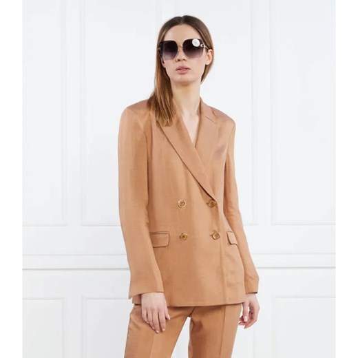 Liu Jo Marynarka | Slim Fit | z dodatkiem lnu ze sklepu Gomez Fashion Store w kategorii Marynarki damskie - zdjęcie 184975491