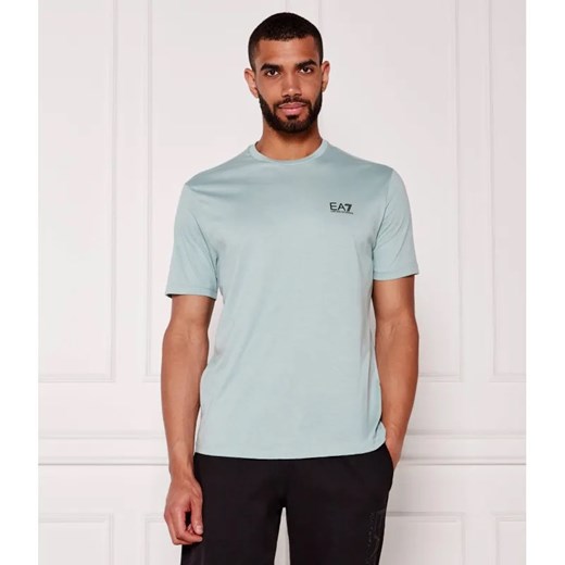 EA7 T-shirt | Regular Fit ze sklepu Gomez Fashion Store w kategorii T-shirty męskie - zdjęcie 184975512