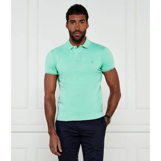 POLO RALPH LAUREN Polo | Slim Fit | pique ze sklepu Gomez Fashion Store w kategorii T-shirty męskie - zdjęcie 184975514