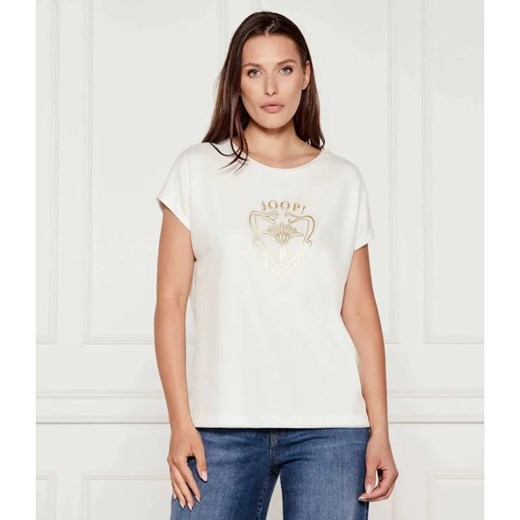 Joop! T-shirt Teja | Regular Fit ze sklepu Gomez Fashion Store w kategorii Bluzki damskie - zdjęcie 184975521