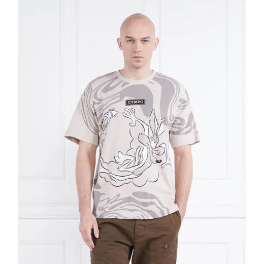 Iceberg T-shirt ICEBERG X LOONEY TUNES | Regular Fit ze sklepu Gomez Fashion Store w kategorii T-shirty męskie - zdjęcie 184975682
