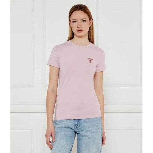 GUESS T-shirt | Slim Fit ze sklepu Gomez Fashion Store w kategorii Bluzki damskie - zdjęcie 184975721