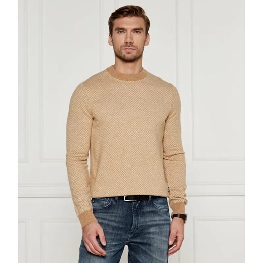 BOSS BLACK Wełniany sweter H-Eltoro | Regular Fit ze sklepu Gomez Fashion Store w kategorii Swetry męskie - zdjęcie 184975774