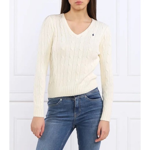 POLO RALPH LAUREN Sweter | Slim Fit ze sklepu Gomez Fashion Store w kategorii Swetry damskie - zdjęcie 184975840