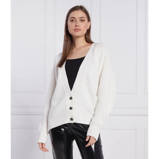 Silvian Heach Kardigan | Regular Fit | z dodatkiem wełny ze sklepu Gomez Fashion Store w kategorii Swetry damskie - zdjęcie 184975843