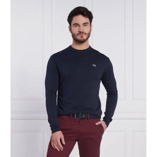 La Martina Sweter | Regular Fit | z dodatkiem wełny ze sklepu Gomez Fashion Store w kategorii Swetry męskie - zdjęcie 184975844