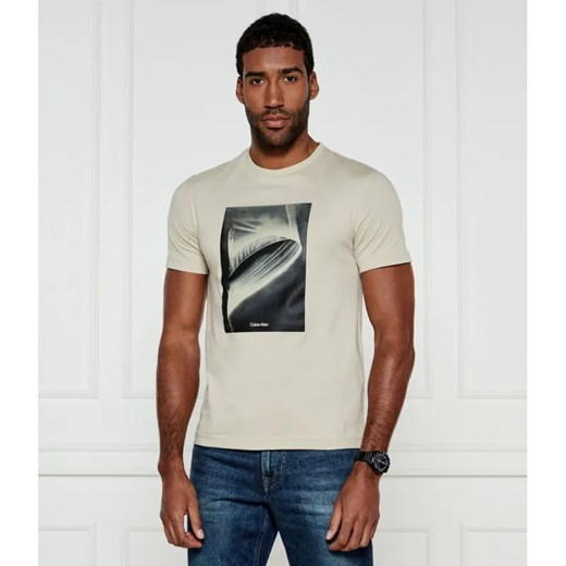 Calvin Klein T-shirt | Regular Fit ze sklepu Gomez Fashion Store w kategorii T-shirty męskie - zdjęcie 184976071