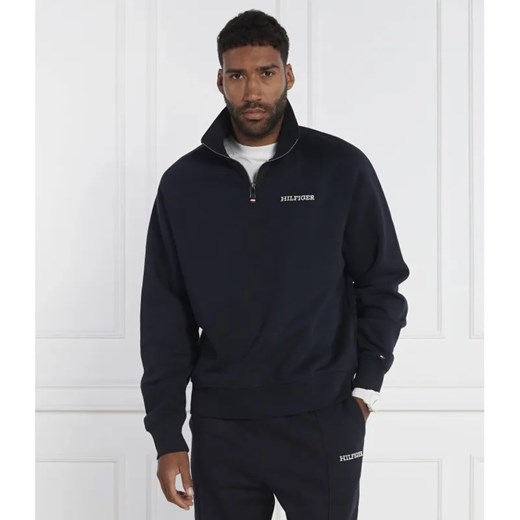 Tommy Hilfiger Bluza MONOTYPE EMBRO HALF ZIP | Regular Fit ze sklepu Gomez Fashion Store w kategorii Bluzy męskie - zdjęcie 184976221