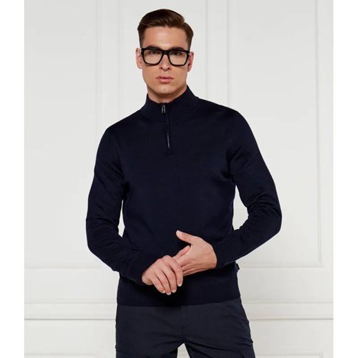BOSS BLACK Wełniany golf Ebenji | Regular Fit ze sklepu Gomez Fashion Store w kategorii Swetry męskie - zdjęcie 184976232
