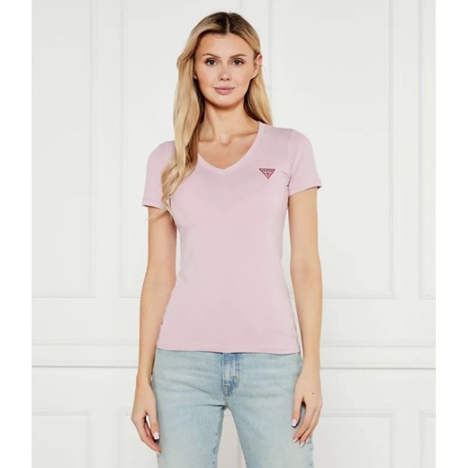 GUESS T-shirt | Slim Fit ze sklepu Gomez Fashion Store w kategorii Bluzki damskie - zdjęcie 184976261