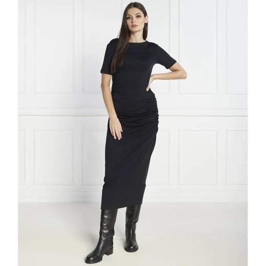 Tommy Hilfiger Sukienka SLASH NK ROUCHED ze sklepu Gomez Fashion Store w kategorii Sukienki - zdjęcie 184976281
