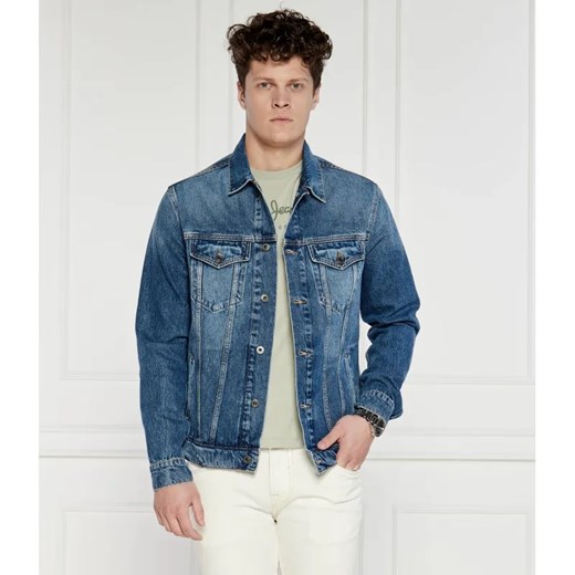 Pepe Jeans London Kurtka jeansowa Outerw | Regular Fit ze sklepu Gomez Fashion Store w kategorii Kurtki męskie - zdjęcie 184976363