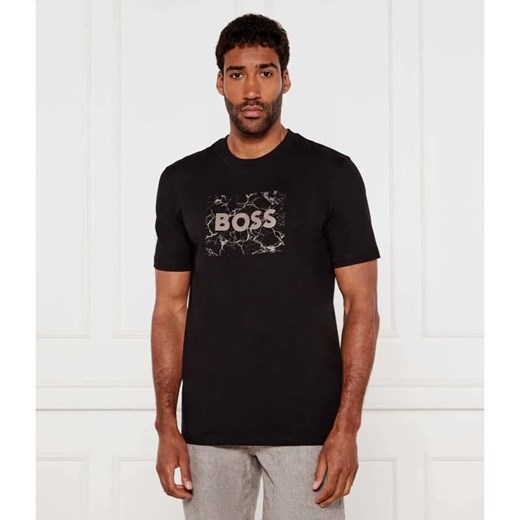 BOSS ORANGE T-shirt Te_logospace | Regular Fit ze sklepu Gomez Fashion Store w kategorii T-shirty męskie - zdjęcie 184976380