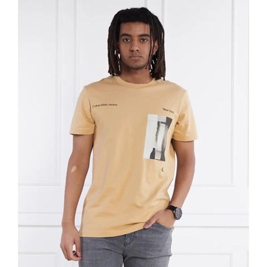 Calvin Klein Jeans T-shirt | Comfort fit ze sklepu Gomez Fashion Store w kategorii T-shirty męskie - zdjęcie 184976470