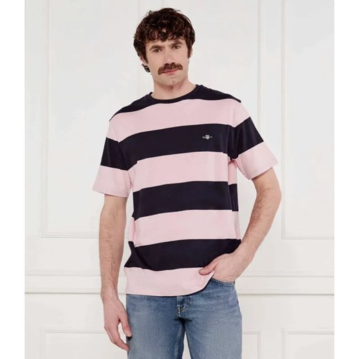 Gant T-shirt Bar | Regular Fit ze sklepu Gomez Fashion Store w kategorii T-shirty męskie - zdjęcie 184976764