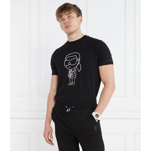 Karl Lagerfeld T-shirt | Regular Fit ze sklepu Gomez Fashion Store w kategorii T-shirty męskie - zdjęcie 184976852
