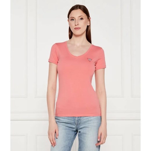 GUESS T-shirt | Slim Fit ze sklepu Gomez Fashion Store w kategorii Bluzki damskie - zdjęcie 184976931