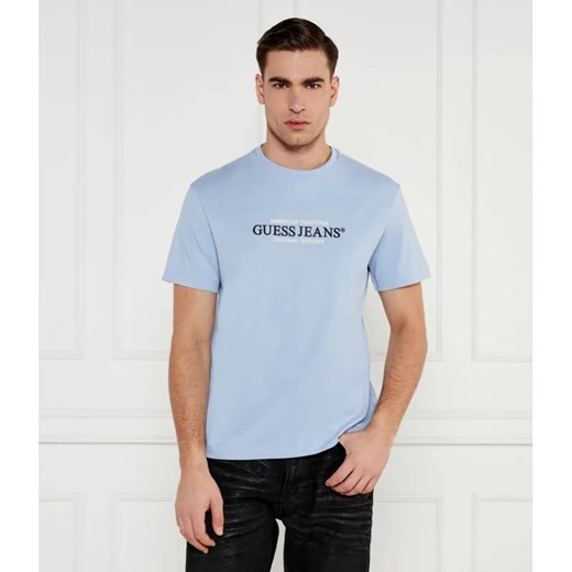 Guess Jeans T-shirt | Regular Fit ze sklepu Gomez Fashion Store w kategorii T-shirty męskie - zdjęcie 184977122