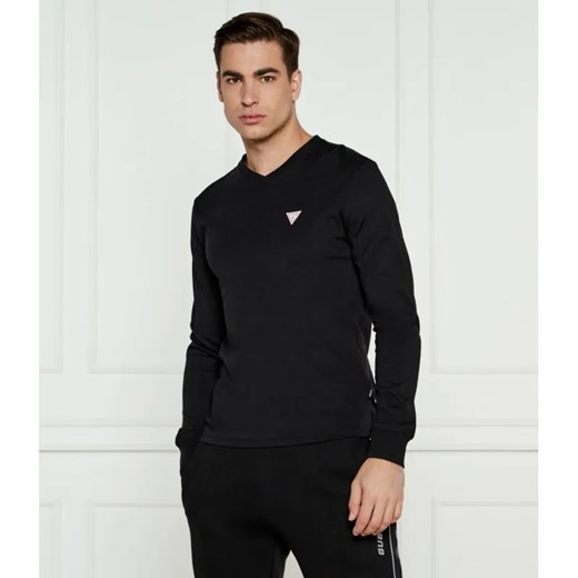 Guess Jeans Longsleeve | Slim Fit ze sklepu Gomez Fashion Store w kategorii T-shirty męskie - zdjęcie 184977123