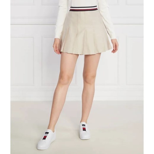 Tommy Hilfiger Spódnica GLOBAL STP PLEATED ze sklepu Gomez Fashion Store w kategorii Spódnice - zdjęcie 184977131