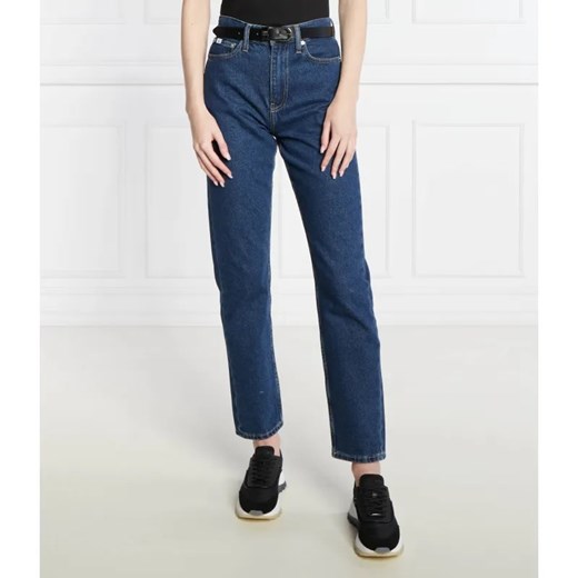 Calvin Klein Jeans Jeansy AUTHENTIC | Straight fit ze sklepu Gomez Fashion Store w kategorii Jeansy damskie - zdjęcie 184977244