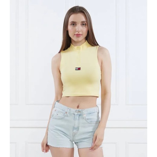 Tommy Jeans Top | Slim Fit ze sklepu Gomez Fashion Store w kategorii Bluzki damskie - zdjęcie 184977422