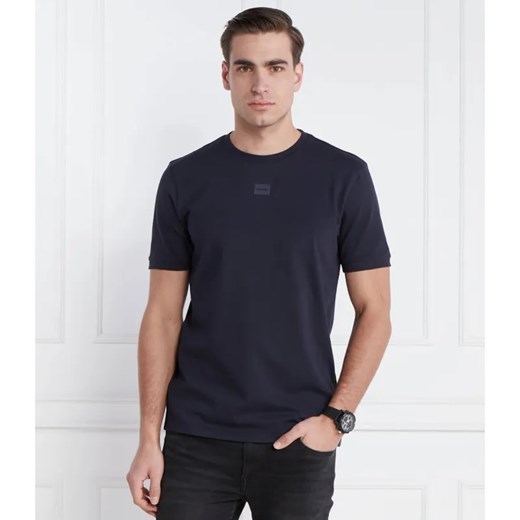 HUGO T-shirt Diragolino_H | Regular Fit ze sklepu Gomez Fashion Store w kategorii T-shirty męskie - zdjęcie 184977604