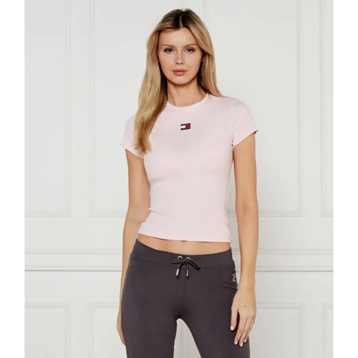 Tommy Jeans T-shirt | Slim Fit ze sklepu Gomez Fashion Store w kategorii Bluzki damskie - zdjęcie 184977622