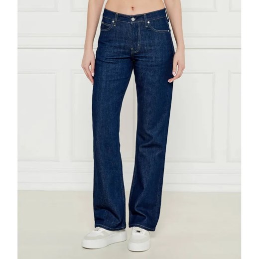 Calvin Klein Jeansy MR RELAXED | flare fit Calvin Klein 27/32 promocyjna cena Gomez Fashion Store