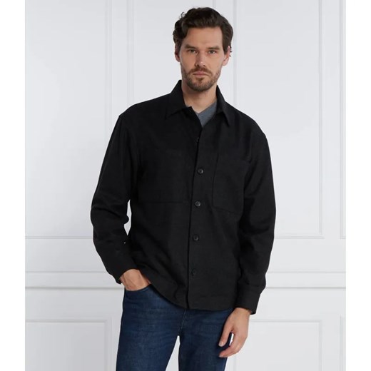 Calvin Klein Koszula BLEND OVERSHIRT | Regular Fit | z dodatkiem wełny ze sklepu Gomez Fashion Store w kategorii Koszule męskie - zdjęcie 184977663