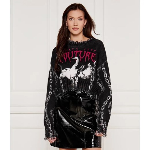 Versace Jeans Couture Sweter | Cropped Fit ze sklepu Gomez Fashion Store w kategorii Swetry damskie - zdjęcie 184977700