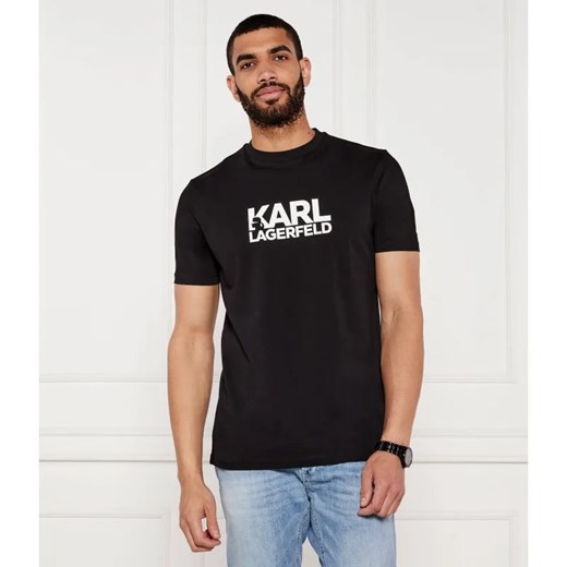 Karl Lagerfeld T-shirt | Regular Fit ze sklepu Gomez Fashion Store w kategorii T-shirty męskie - zdjęcie 184977702