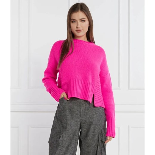 Pinko Wełniany sweter | Regular Fit | z dodatkiem kaszmiru ze sklepu Gomez Fashion Store w kategorii Swetry damskie - zdjęcie 184977704