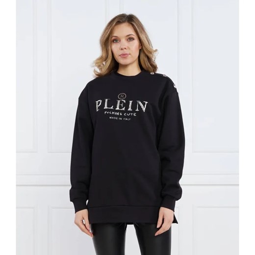 Philipp Plein Bluza | Regular Fit ze sklepu Gomez Fashion Store w kategorii Bluzy damskie - zdjęcie 184977740