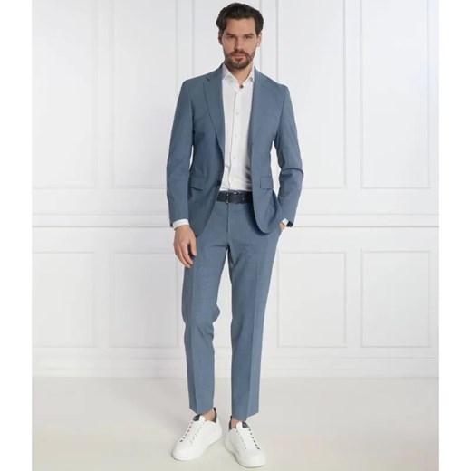 BOSS BLACK Garnitur P-Huge-2Pcs-242 | Slim Fit | z dodatkiem wełny ze sklepu Gomez Fashion Store w kategorii Garnitury męskie - zdjęcie 184977804