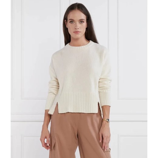 Pinko Wełniany sweter | Regular Fit | z dodatkiem kaszmiru ze sklepu Gomez Fashion Store w kategorii Swetry damskie - zdjęcie 184977830