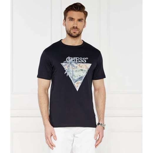 GUESS T-shirt | Regular Fit ze sklepu Gomez Fashion Store w kategorii T-shirty męskie - zdjęcie 184977924
