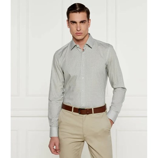 BOSS BLACK Koszula H HANK s kent C1 | Slim Fit ze sklepu Gomez Fashion Store w kategorii Koszule męskie - zdjęcie 184978001