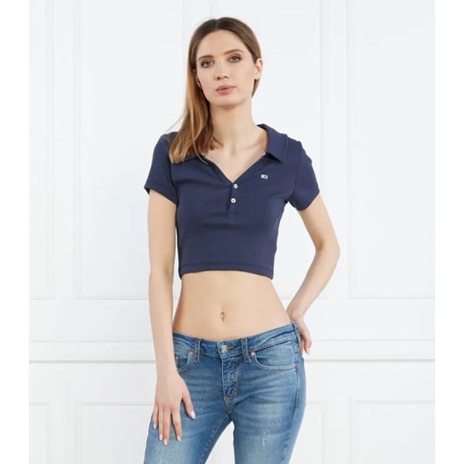 Tommy Jeans Polo | Cropped Fit ze sklepu Gomez Fashion Store w kategorii Bluzki damskie - zdjęcie 184978022