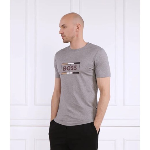 BOSS BLACK T-shirt Tessler 186 | Slim Fit ze sklepu Gomez Fashion Store w kategorii T-shirty męskie - zdjęcie 184978023