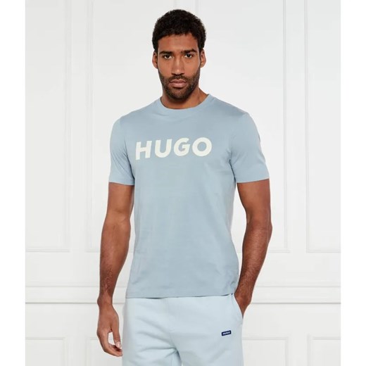 HUGO T-shirt Dulivio | Regular Fit ze sklepu Gomez Fashion Store w kategorii T-shirty męskie - zdjęcie 184978031