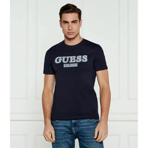 GUESS T-shirt | Slim Fit ze sklepu Gomez Fashion Store w kategorii T-shirty męskie - zdjęcie 184978091