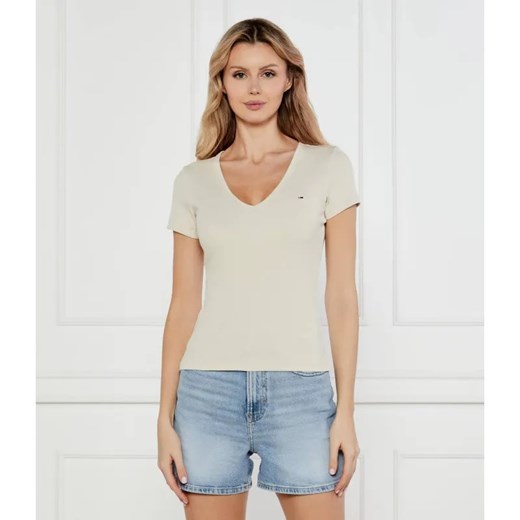 Tommy Jeans T-shirt ESSENTIAL | Slim Fit Tommy Jeans S wyprzedaż Gomez Fashion Store