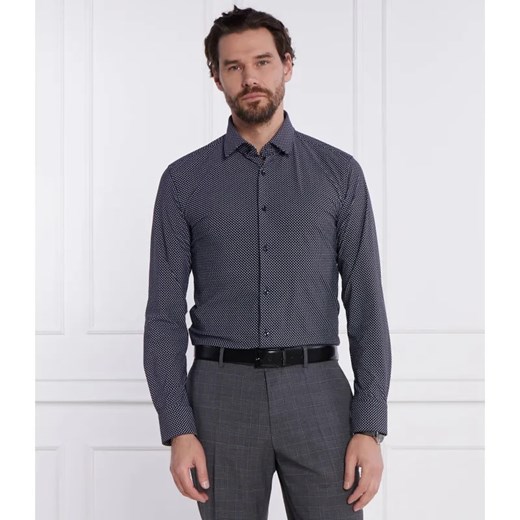 BOSS BLACK Koszula P-HANK-s-kent-C1-222 | Slim Fit ze sklepu Gomez Fashion Store w kategorii Koszule męskie - zdjęcie 184978143