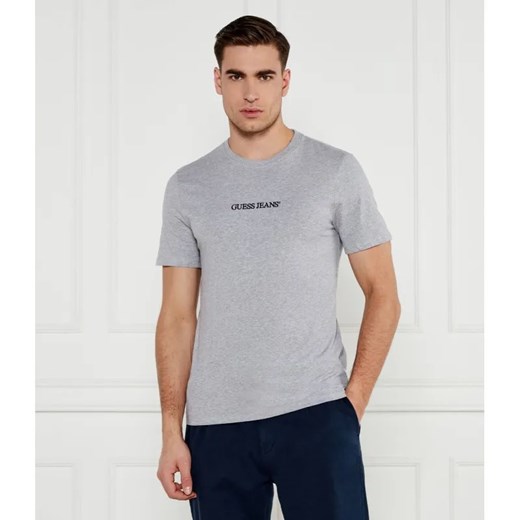 Guess Jeans T-shirt EMBRO | Slim Fit ze sklepu Gomez Fashion Store w kategorii T-shirty męskie - zdjęcie 184978194