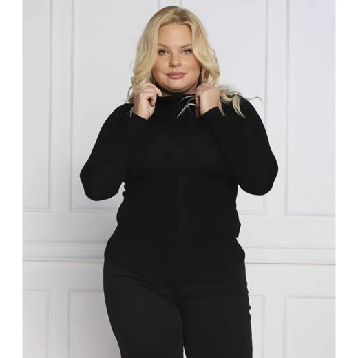 Persona by Marina Rinaldi Wełniany golf AVO PLUS SIZE | Slim Fit ze sklepu Gomez Fashion Store w kategorii Swetry damskie - zdjęcie 184978291