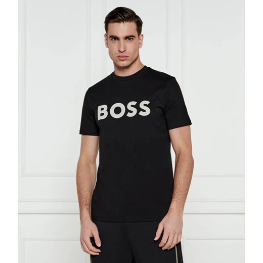 BOSS ORANGE T-shirt Thinking 1 | Regular Fit ze sklepu Gomez Fashion Store w kategorii T-shirty męskie - zdjęcie 184978303