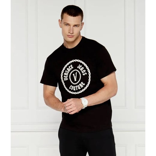 Versace Jeans Couture T-shirt | Regular Fit ze sklepu Gomez Fashion Store w kategorii T-shirty męskie - zdjęcie 184978312